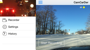 Access Menu from Main Interface