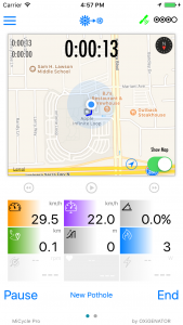 Main interface (with map)